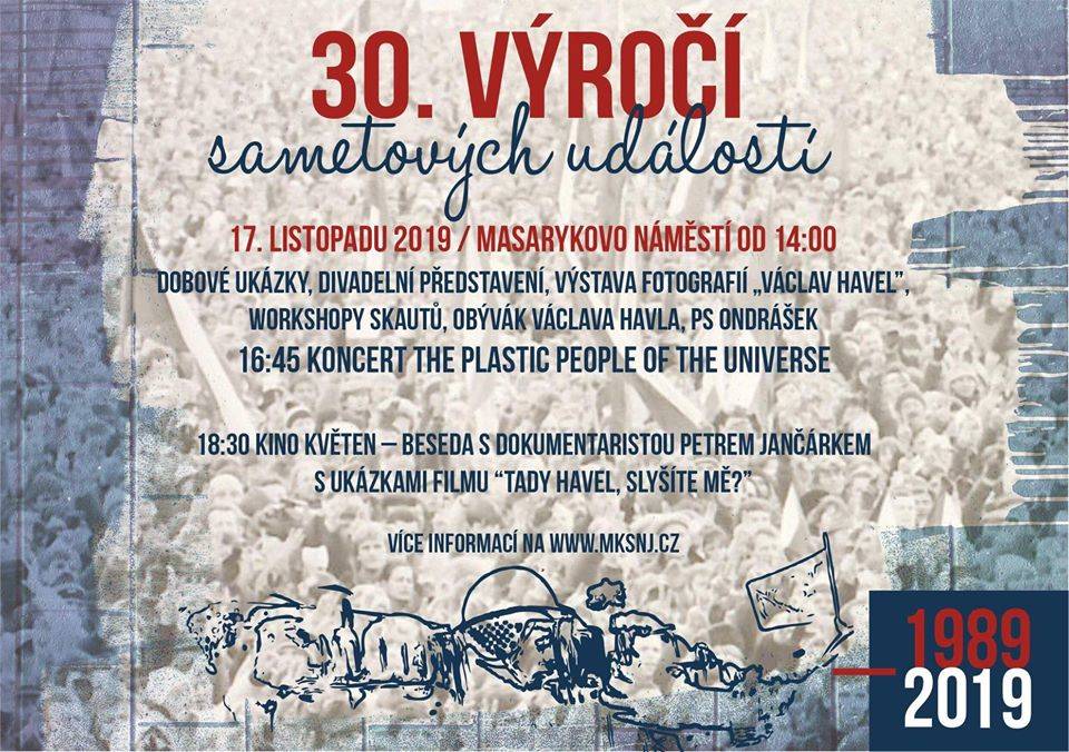 30. výročí sametových událostí – video