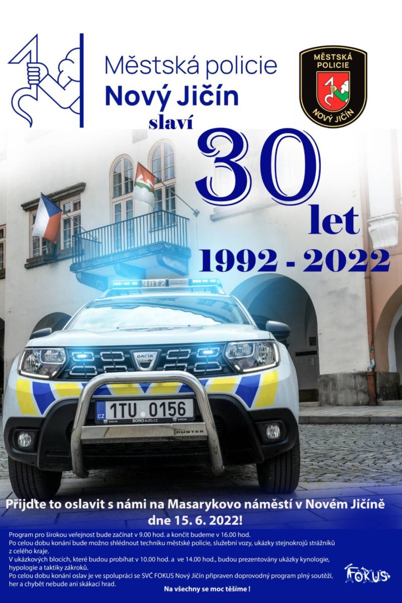 30 let Městské policie Nový Jičín